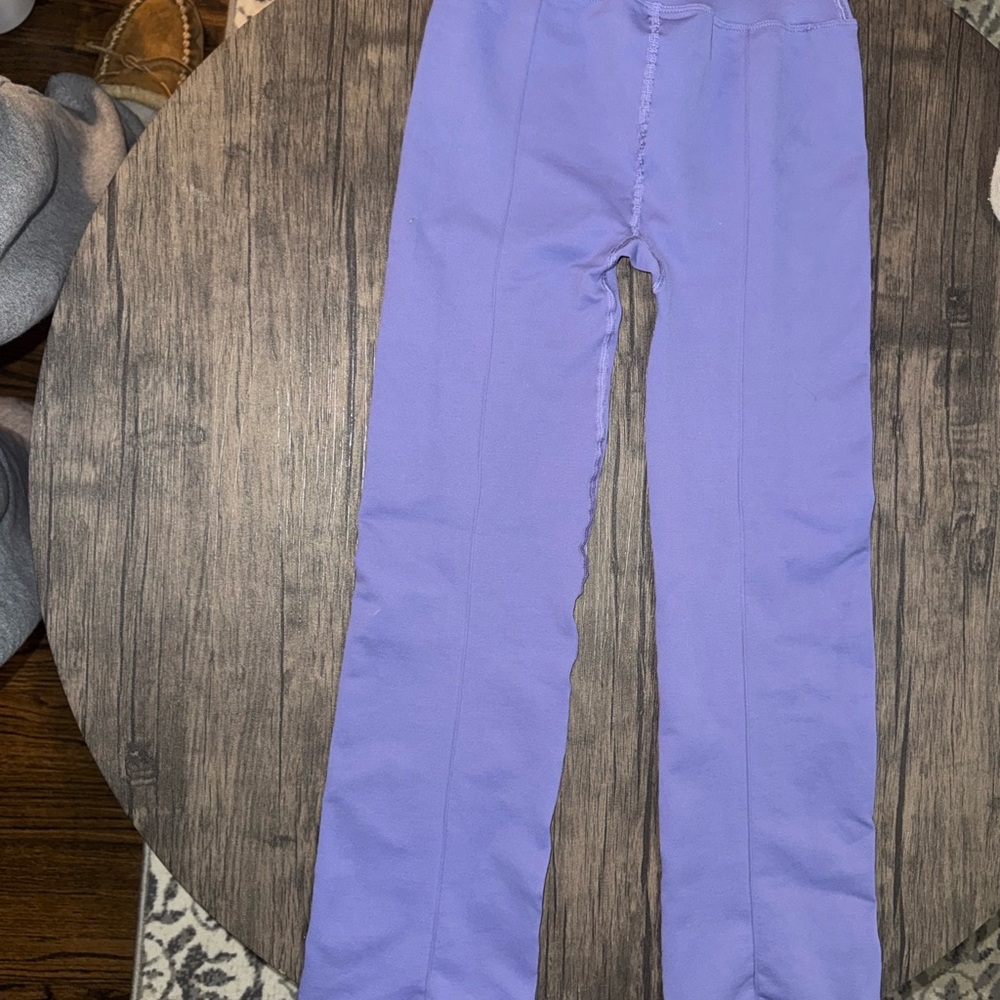 Free People Movement Split Front Flares in Twilight size medium - Picture 3 of 10